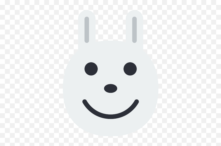Rabbit Vector Svg Icon - Happy Emoji,Rabbit Emoticons