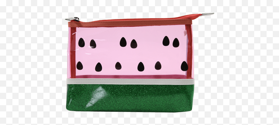 Watermelon Clear Cosmetic Bag - Girly Emoji,Watermelon Emoji Png