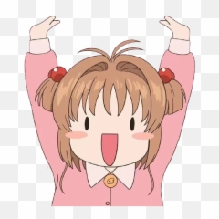 Happy Anime Girl Png Emoji