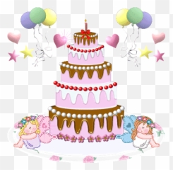 Happy Birthday - Pastel Imagenes De Cumpleaños Con Movimiento Emoji,Cake Emoticon