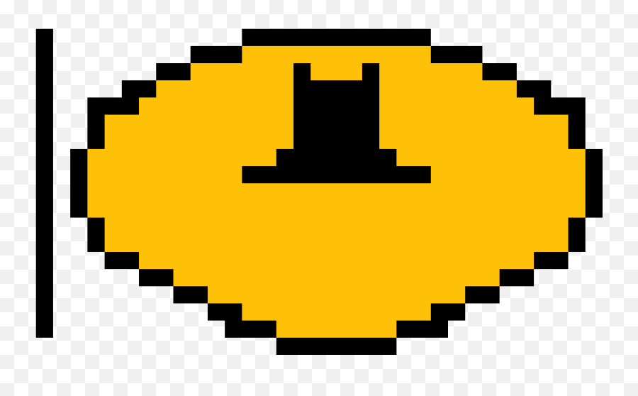 Pixilart - Emoji Pixel Art,Batman Emoticon
