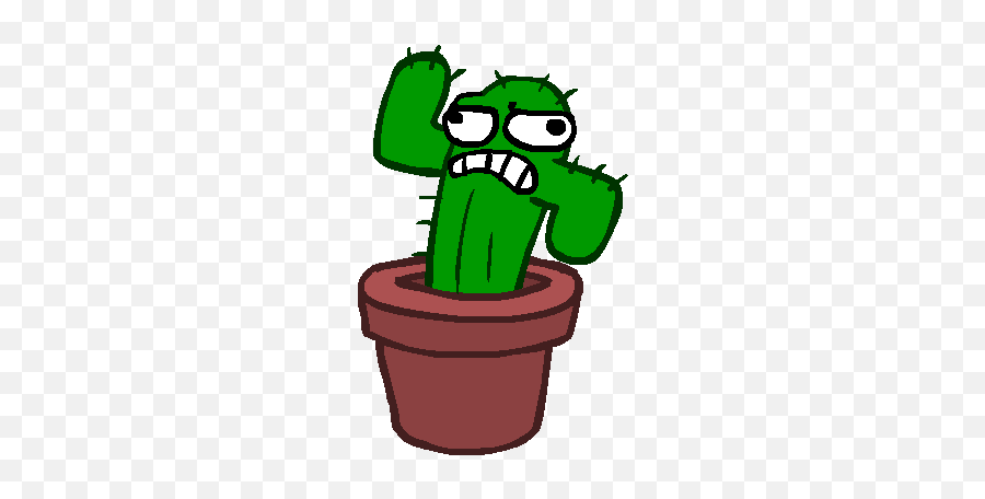 Crunking Cactus - Angry Cactus Gif Emoji,Laughing Emoji
