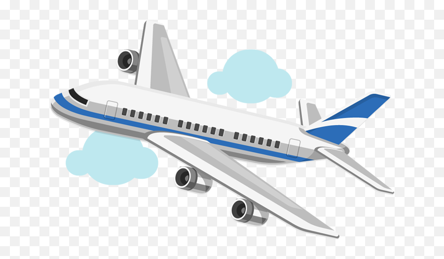 Image Result For Airplane Animated - Transparent Background Aeroplane Clipart Emoji,Airplane Emoticon