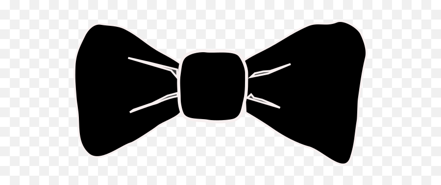 Bowtie Black Object Transparent Png - Clip Art Black Bow Tie Emoji,Chevy Bow Tie Emoji