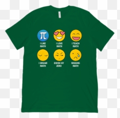 I Love Like Math Emoji Emoticon Teacher Bc 3001 Soft
