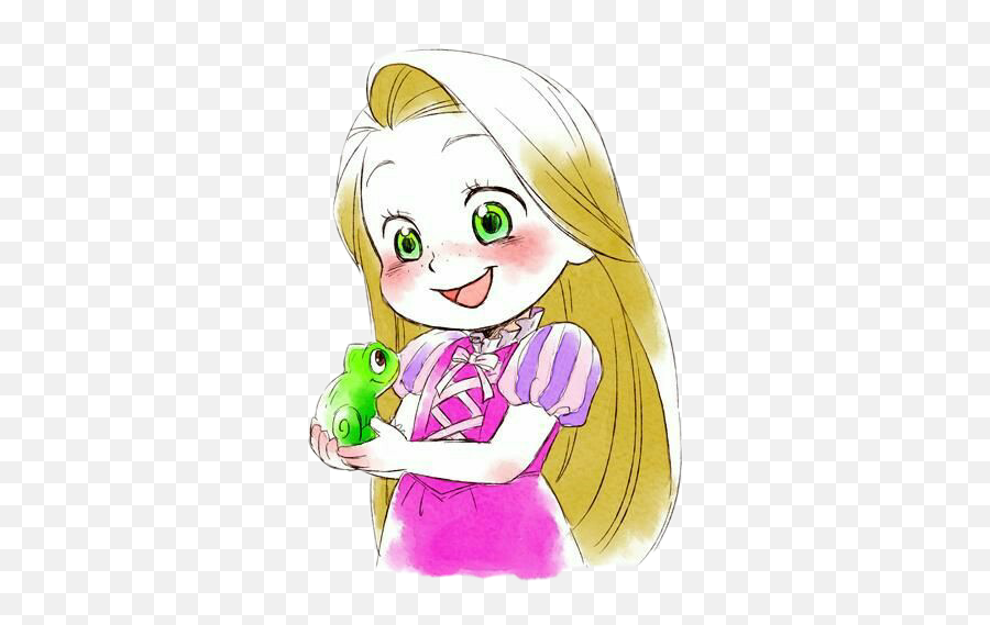 Cartoondisneytangledrapunzelfrogprinces - Cartoon Emoji,Rapunzel Emoji