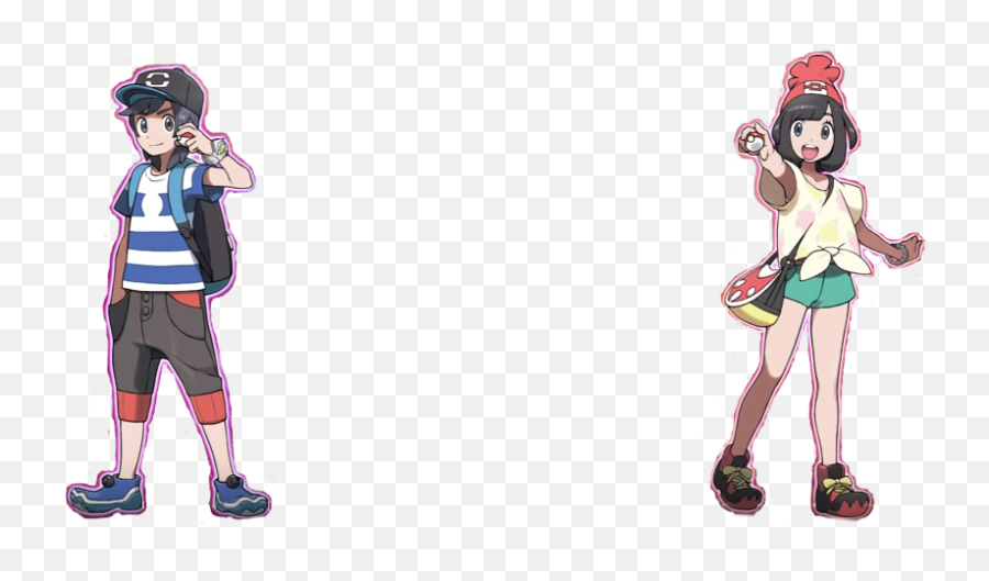 Pokemon Sun And Moon Trainer Skin - Pokemon Sun And Moon Male Trainer Emoji,Boxing Glove Emoji Iphone