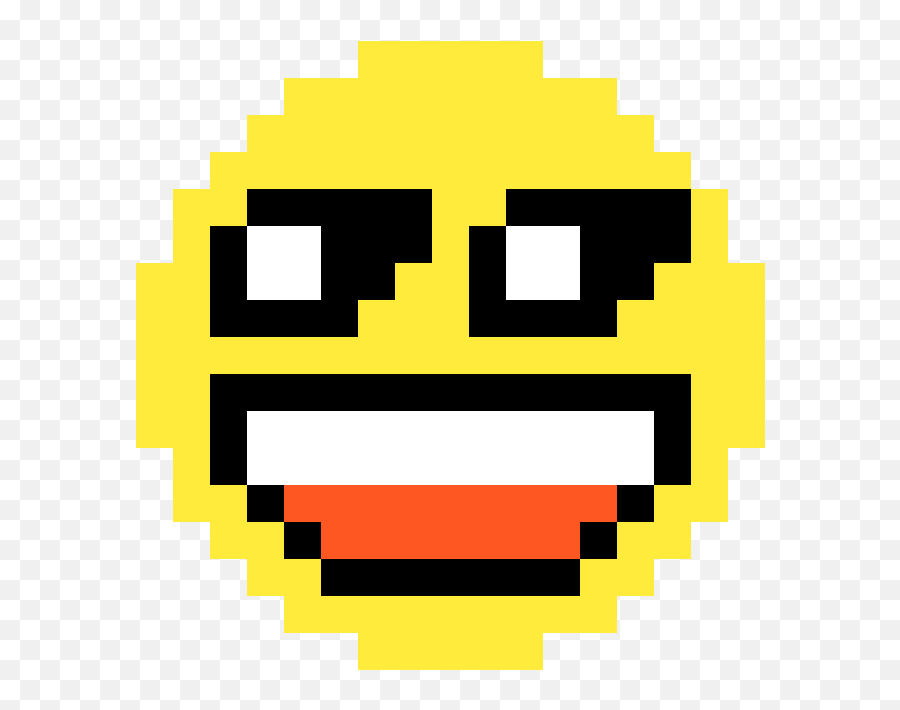 Pixilart - Smiley Emoji,Derp Emoji