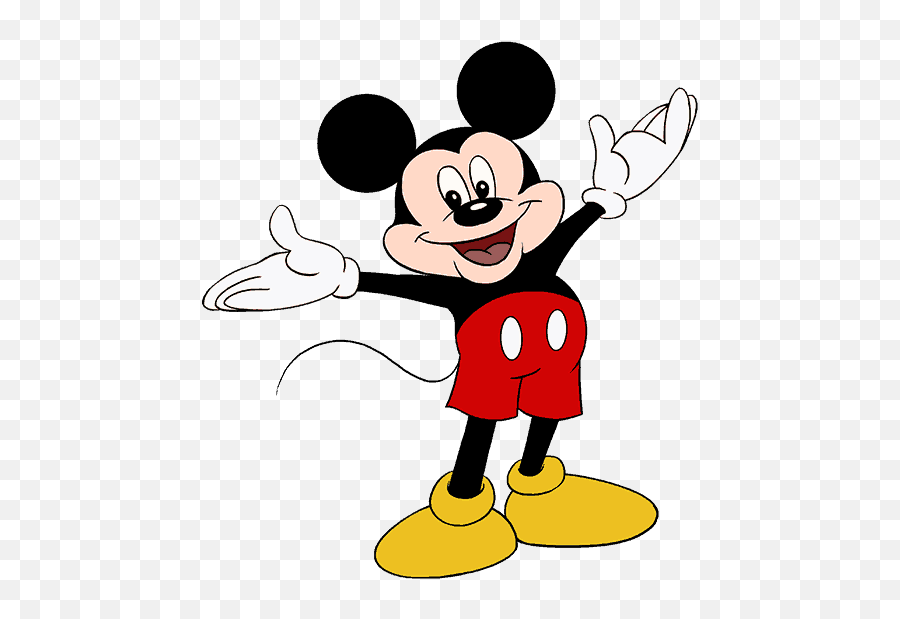 How To Draw Mickey Mouse - Easy Cartoon Mickey Mouse Drawing Emoji,Mickey Mouse Emoji For Facebook