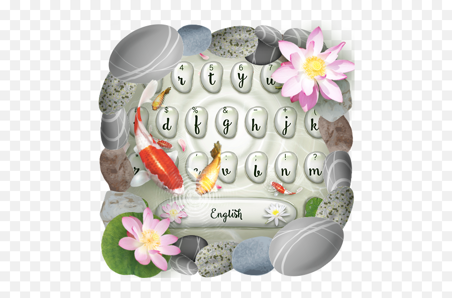 Koi Fish Keyboard Theme Emoji,Koi Emoji