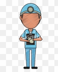 Surgeon Faceless Avatar - Cartoon Emoji