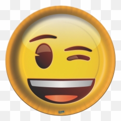Prato Emoji Festcolor - Artigo Para Festa Tema Emoji,Moana Emojis