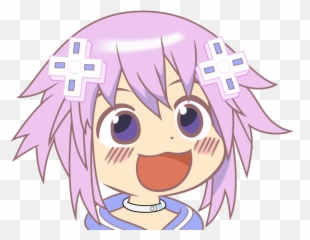 Nep - Hyperdimension Neptunia Chibi Neptune Emoji
