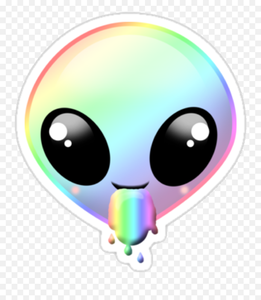 Alien Alienemoji Emoji Emojisticker Pink Pinkheart Hear - T Shirt Roblox Kawaii,Alien Emoji Png