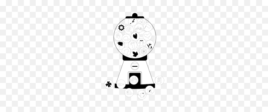 Internet Of Things Symbols - Kaugummiautomat Clipart Emoji,Internet Emoji Symbols