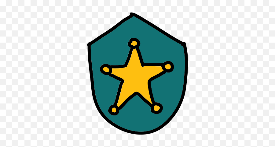 Police Badge Icon - Free Download Png And Vector Emblem Emoji,Cop Emoji