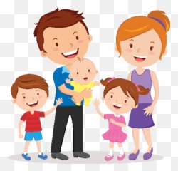 Family clipart black and white - Clipartix Emoji