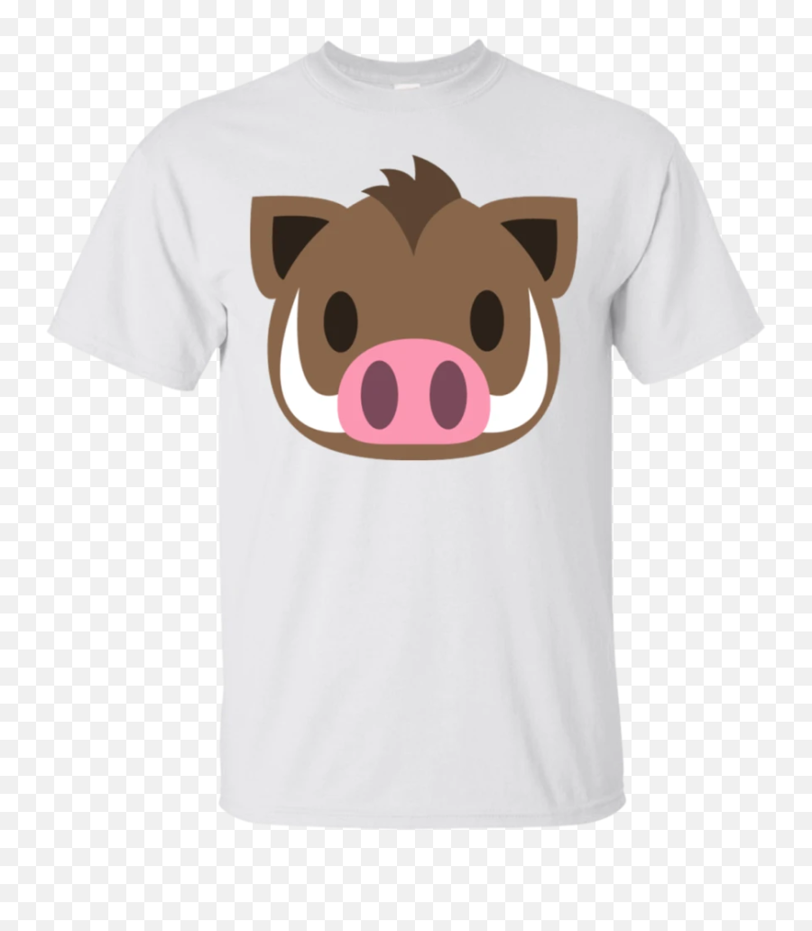 Wart Hog Emoji T - Shirt U2013 That Merch Store Wild Boar Emoji,Emoji 60