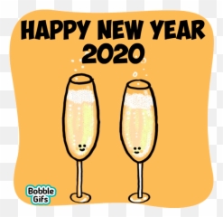 Unique Gif Images Happy New Year 2020 Clipart - Art Emoji