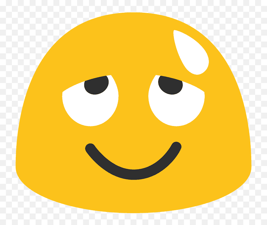 Relieved Face Emoji Clipart Free Download Transparent Png - Relieved Face Emoji,Drooling Emoji