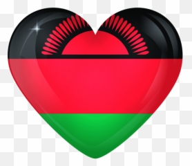 Download Malawi Large Heart Flag Clipart Png Photo - Emoji