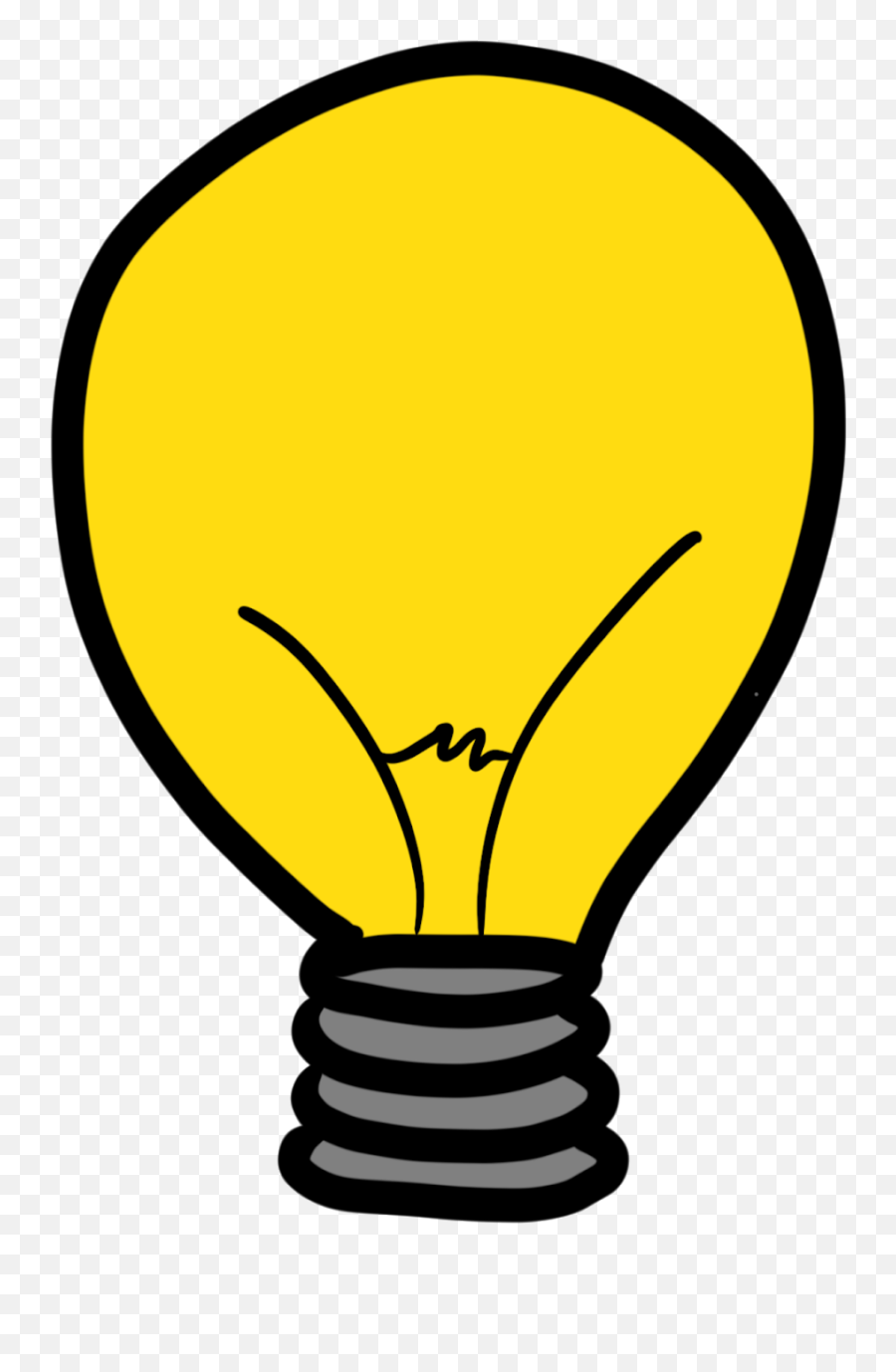 Lightbulb Clipart Reflection - Portable Network Graphics Emoji,Lightbulb Emoji