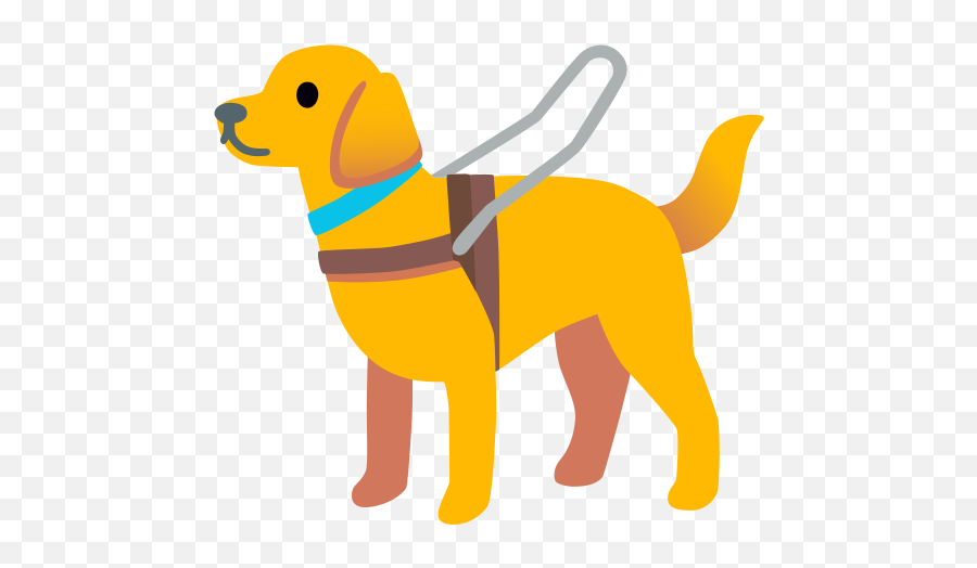 Guide Dog Emoji - Martingale,Emoji Guide