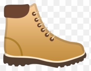 Hiking Boot Emoji - Clipart
