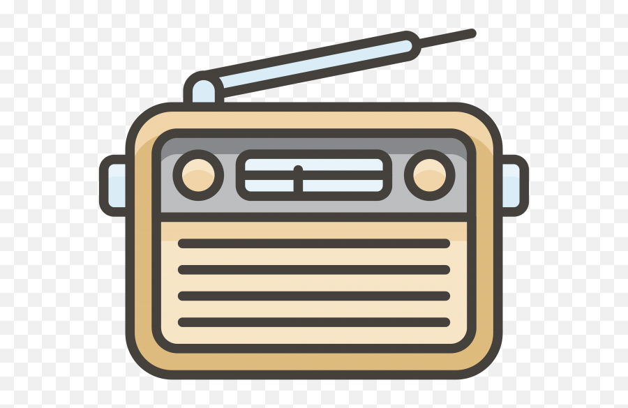 Retro Radio Png Icon Transparent Png - Radio Emoji,Radio Emoji