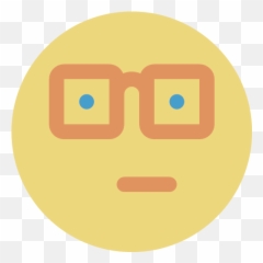 Nerd Vector Icons Free Download In Svg - Happy Emoji