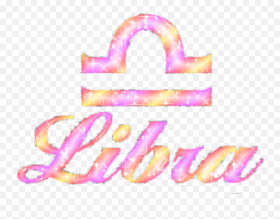 Libra Zodiac Horoscope Sticker - Girly Emoji,Horoscope Emojis