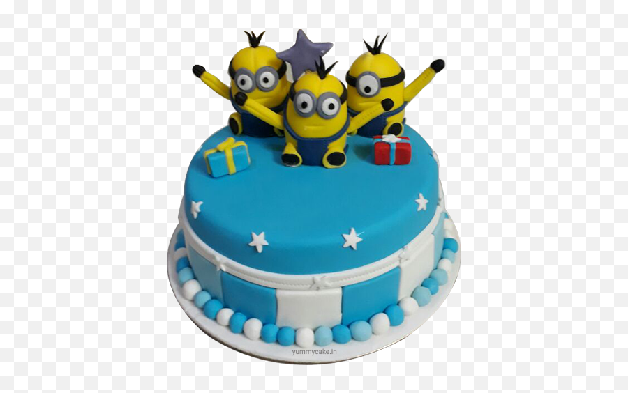 Minion Birthday Cake Online - Minion Cake 1 Kg Emoji,Emoji Cakes Near Me