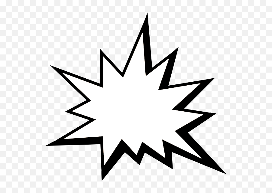 Explosion Clipart Comic Book Explosion - Explosion Clip Art Emoji,Comic Book Emoji