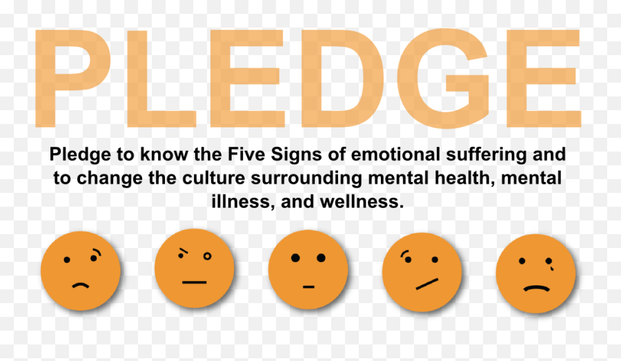 1 In 5 Ppl Has A Mentalhealth Condition - This Affects Us Happy Emoji,Distressed Emoticon