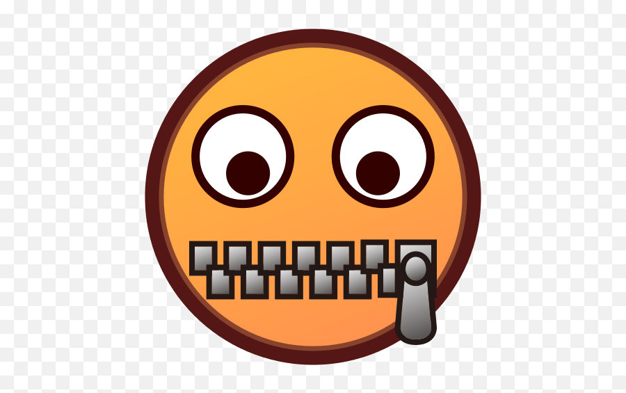 Zipper - Circle Emoji,Skull And Crossbones Emoji