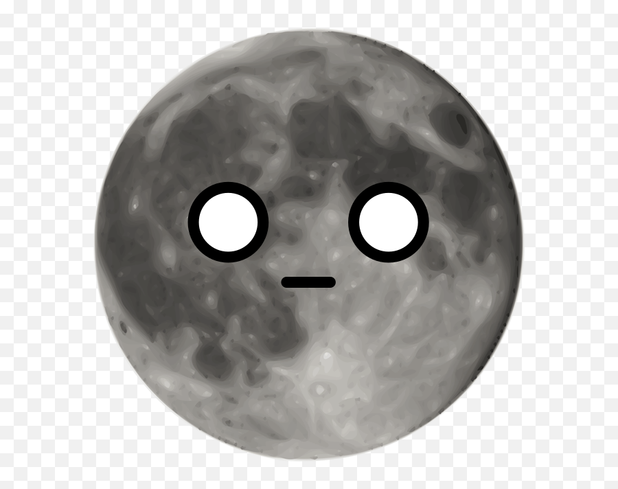 Moonemoji - Full Clipart Moon,Moon Emoji