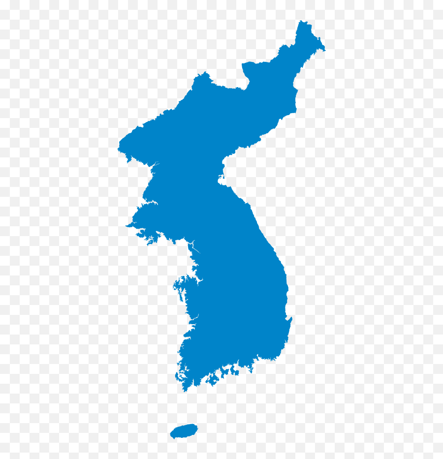 Korea Unified Vertical - Korea Map Emoji,South Korea Flag Emoji