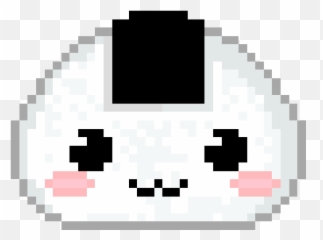 Rice Ball Gifs - Pixel Art Food Cute Emoji,Rice Ball Emoji