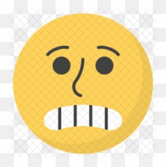 Grinning Emoji Icon - Illustration