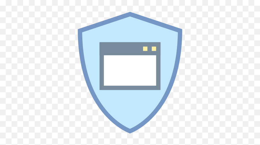 Application Shield Icon - Emblem Emoji,Sheild Emoji