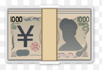Sticker Is The Large 2 Inch Version - Yen Emoji,Euro Emoji