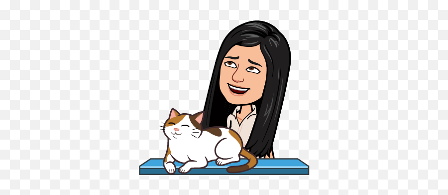 My Daughter I Miss You So Ulog - Cat Lady Bitmoji Emoji,Mom Emojis