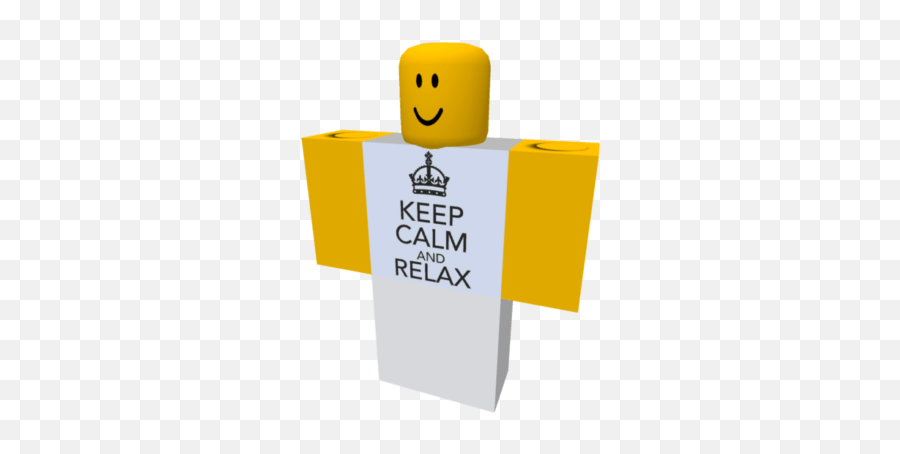 Keep Calm And Relax - Gene From Emoji Movie,Relax Emoticon