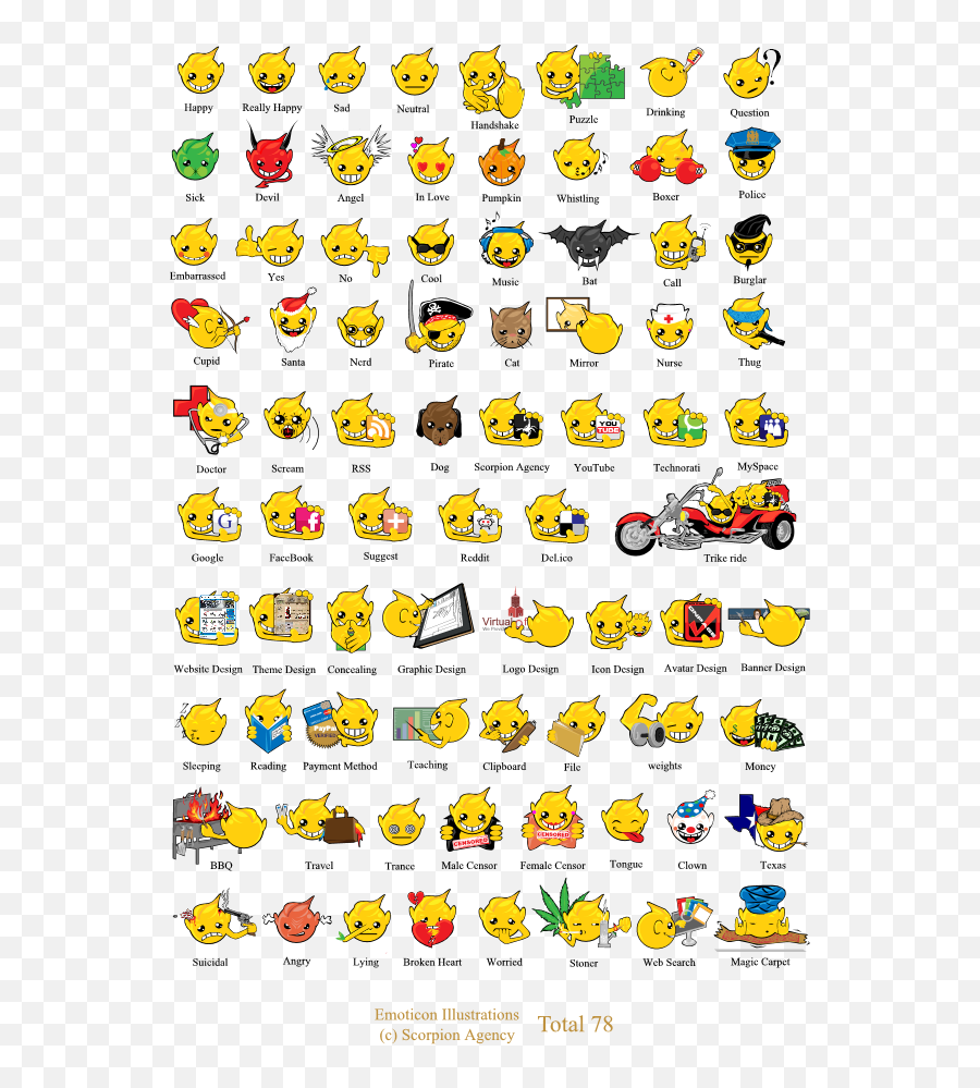 14 Emoticons Free Download Images - Clip Art Emoji,Emoticons For Facebook