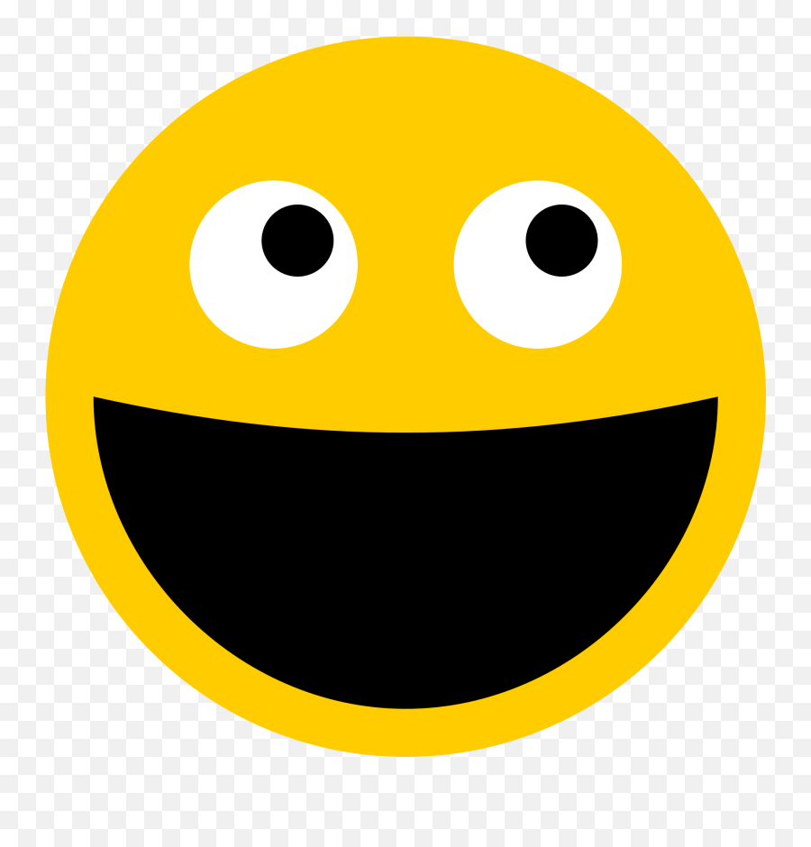 Smiley Png - Smiley Face Mouth Open Emoji,Emoticon