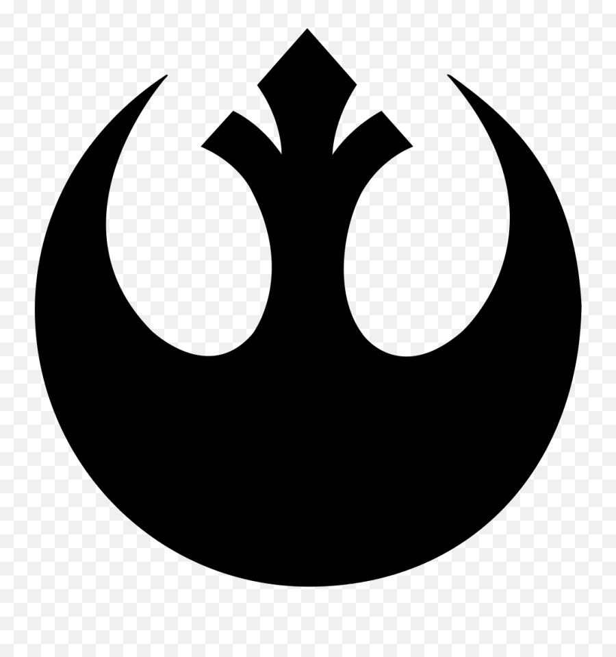 Rebel Alliance Logo - Star Wars Rebel Symbol Png Emoji,Star Wars Emoji