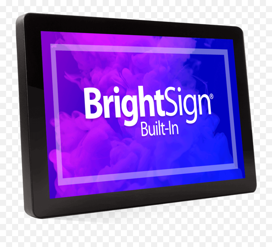 Bluefin 101 Brightsign Display Bsbi With Touch U0026 Poe 20 - 30081085 Flat Panel Display Emoji,What Does The Purple Emoji Mean
