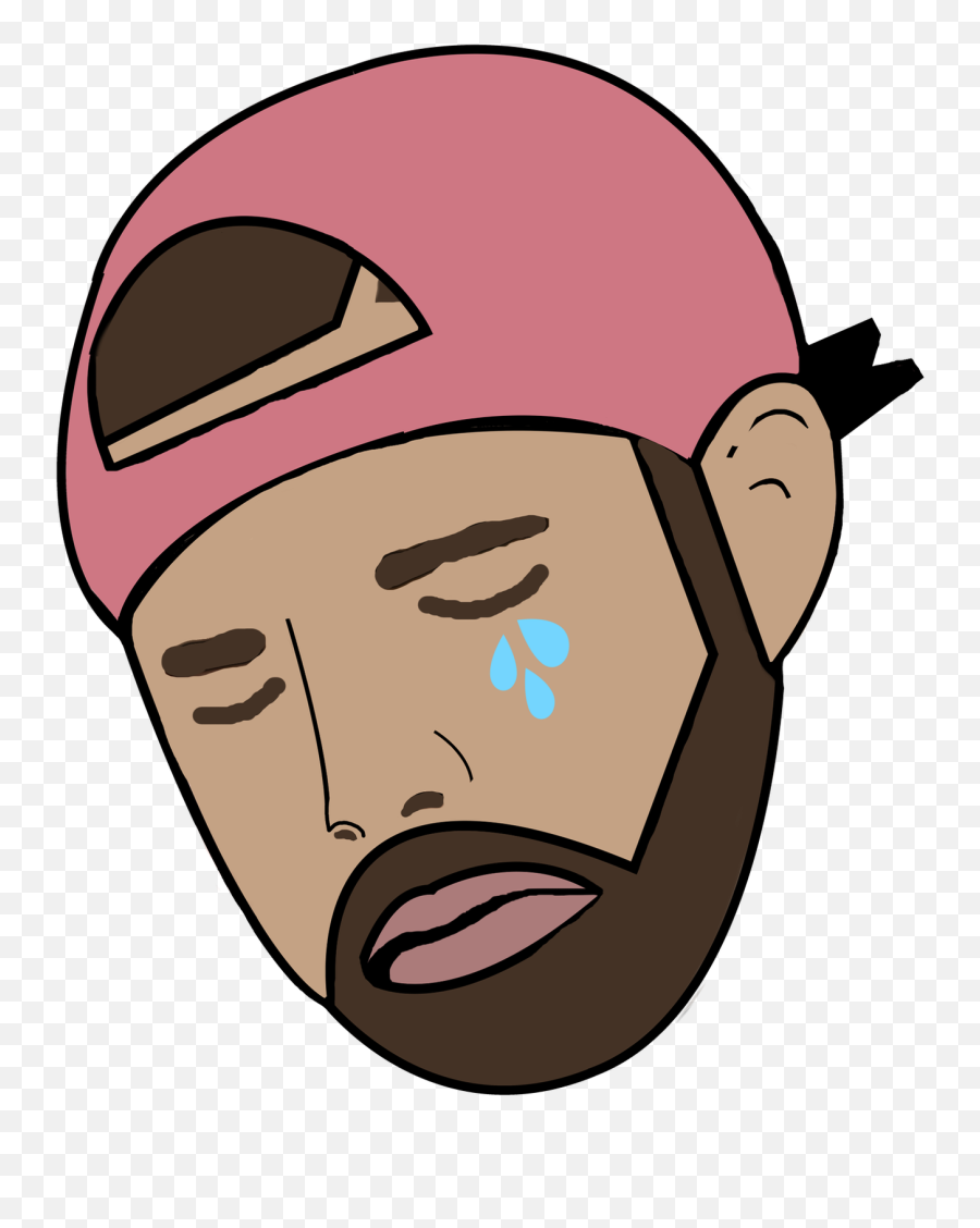 Drake Crying Meme - Cartoon Drake Clipart Emoji,Drake Emojis