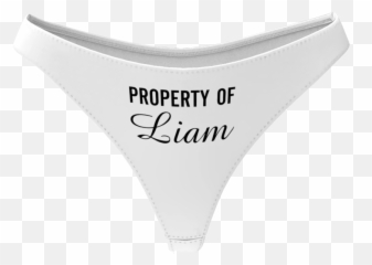 Custom Name Property Of Thong Panty - Panties Emoji,Thong Emoji