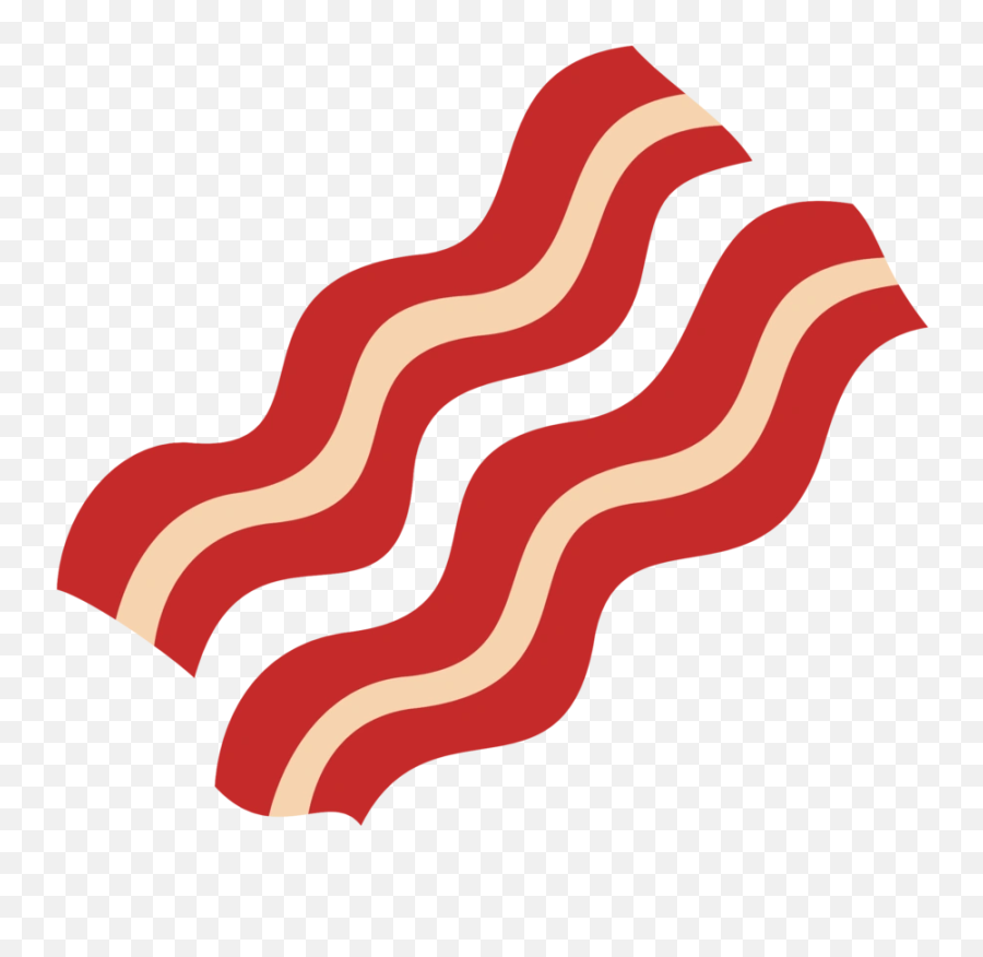 Bacon - Transparent Background Bacon Clipart Emoji,Harambe Emoji